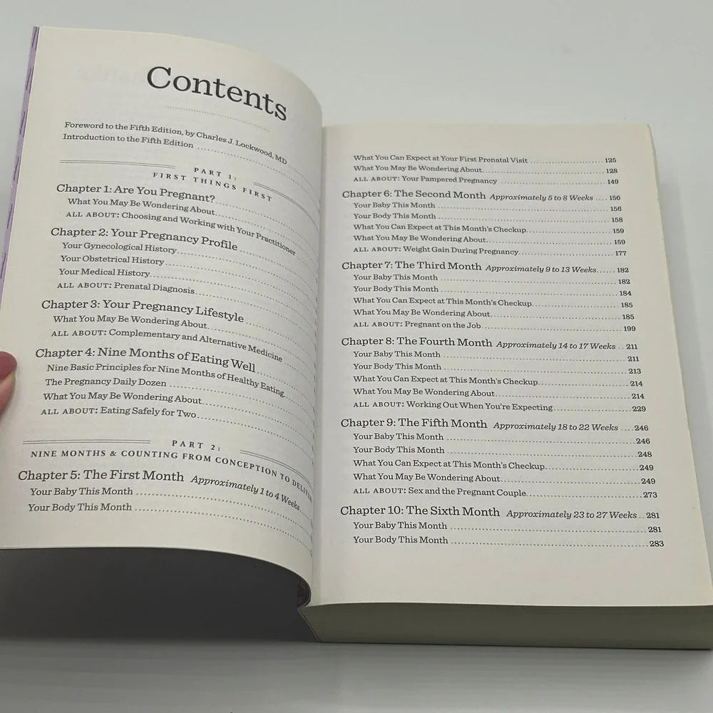 What To Expect When Youre Expecting 5th Ed The First Year 3rd Ed Book Lot Parent
